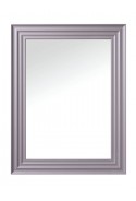 Specchio onda con cornice rettangolare